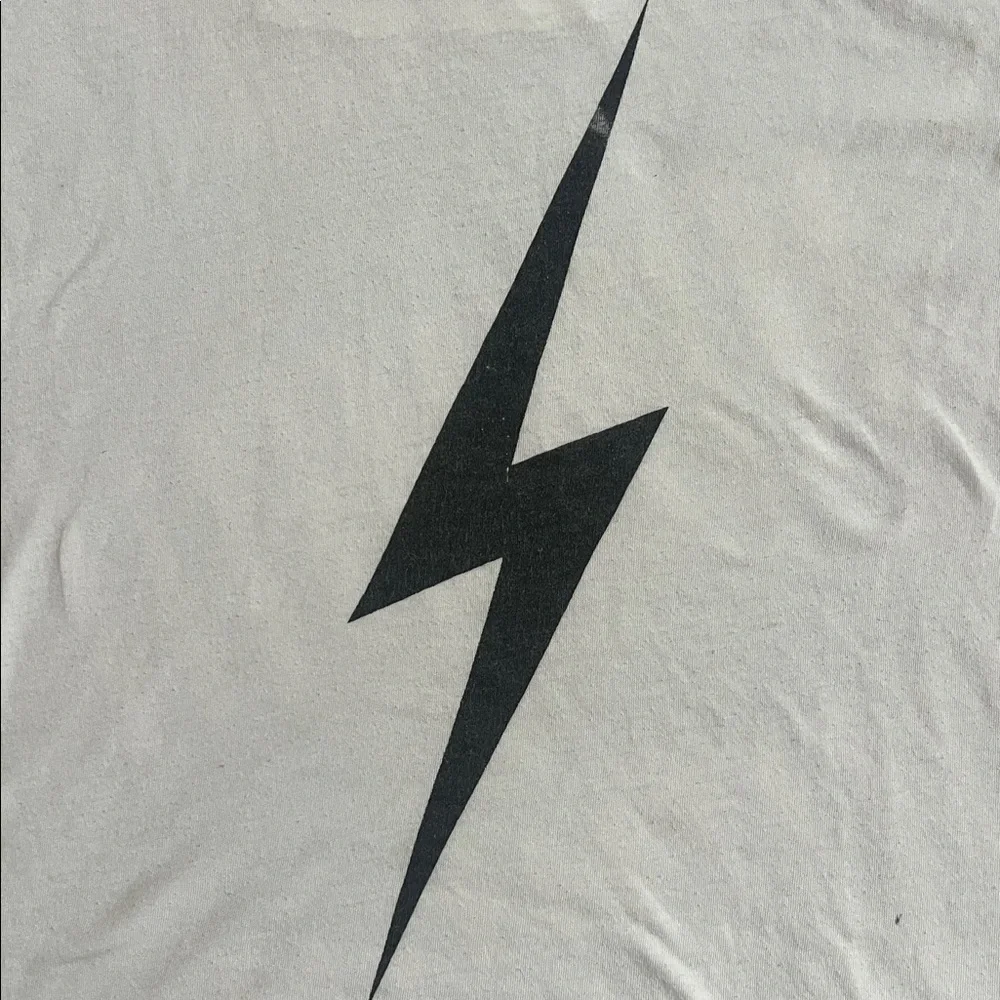 Aviator Nation White Tee with Black Graphic - Picture 5 of 6